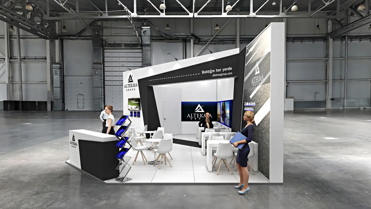 深圳广州展览会展台设计策划搭建效果图欣赏